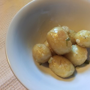 Pommes de terres de Noirmoutier au sel de Guérande (par Laury)
