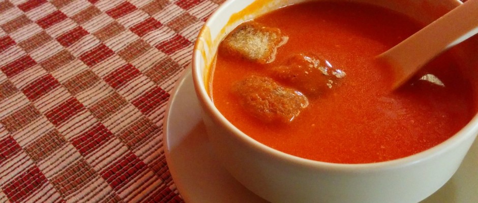 Préparer un gaspacho