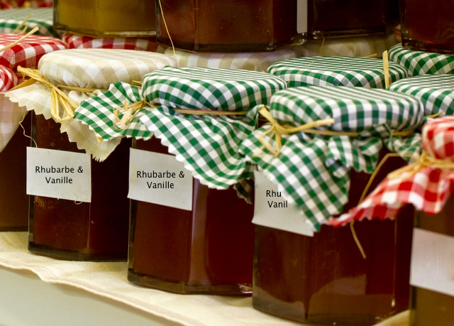 Confiture Rhubarbe & Vanille