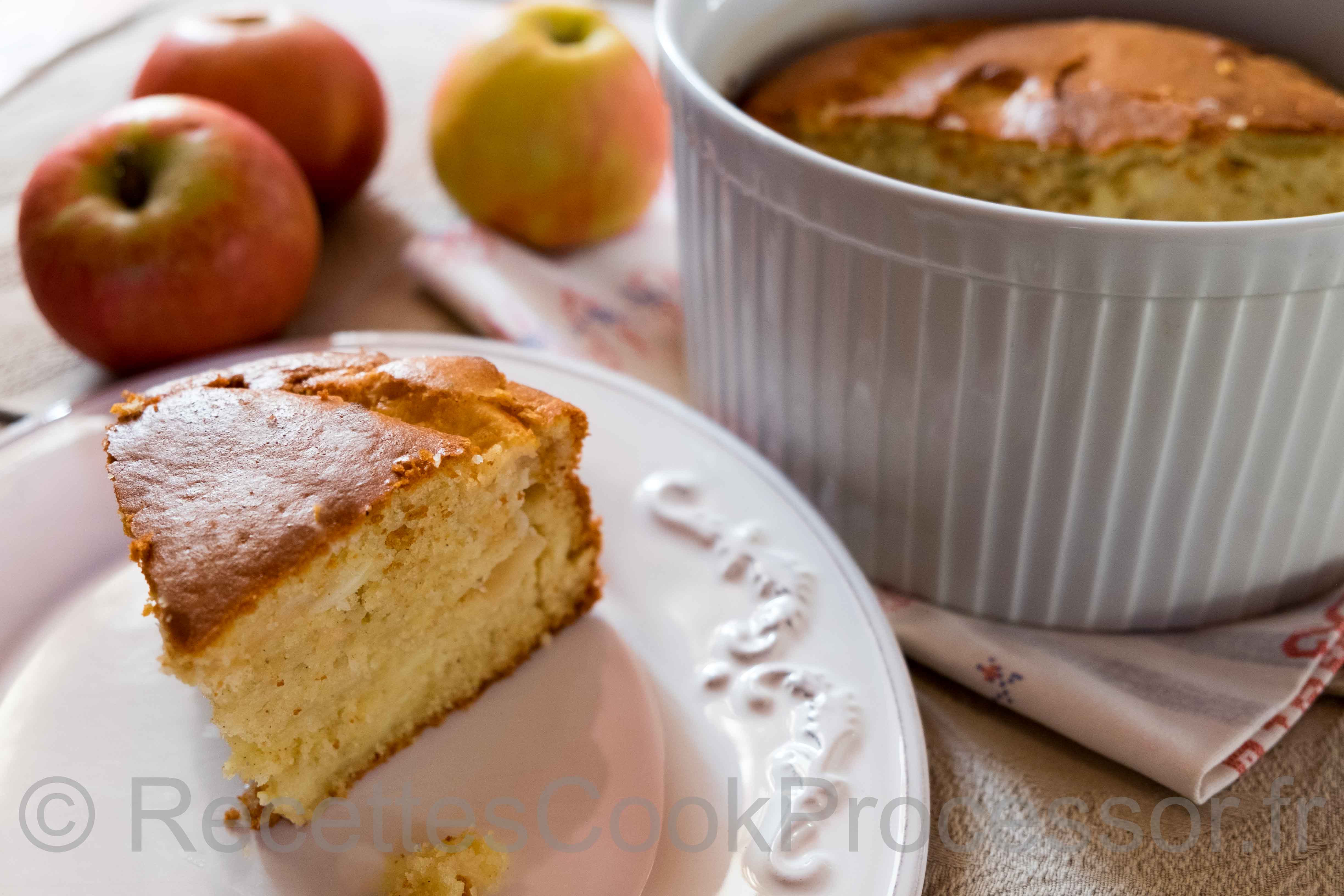 gateau aux pommes au Cook Processor de KitchenAid