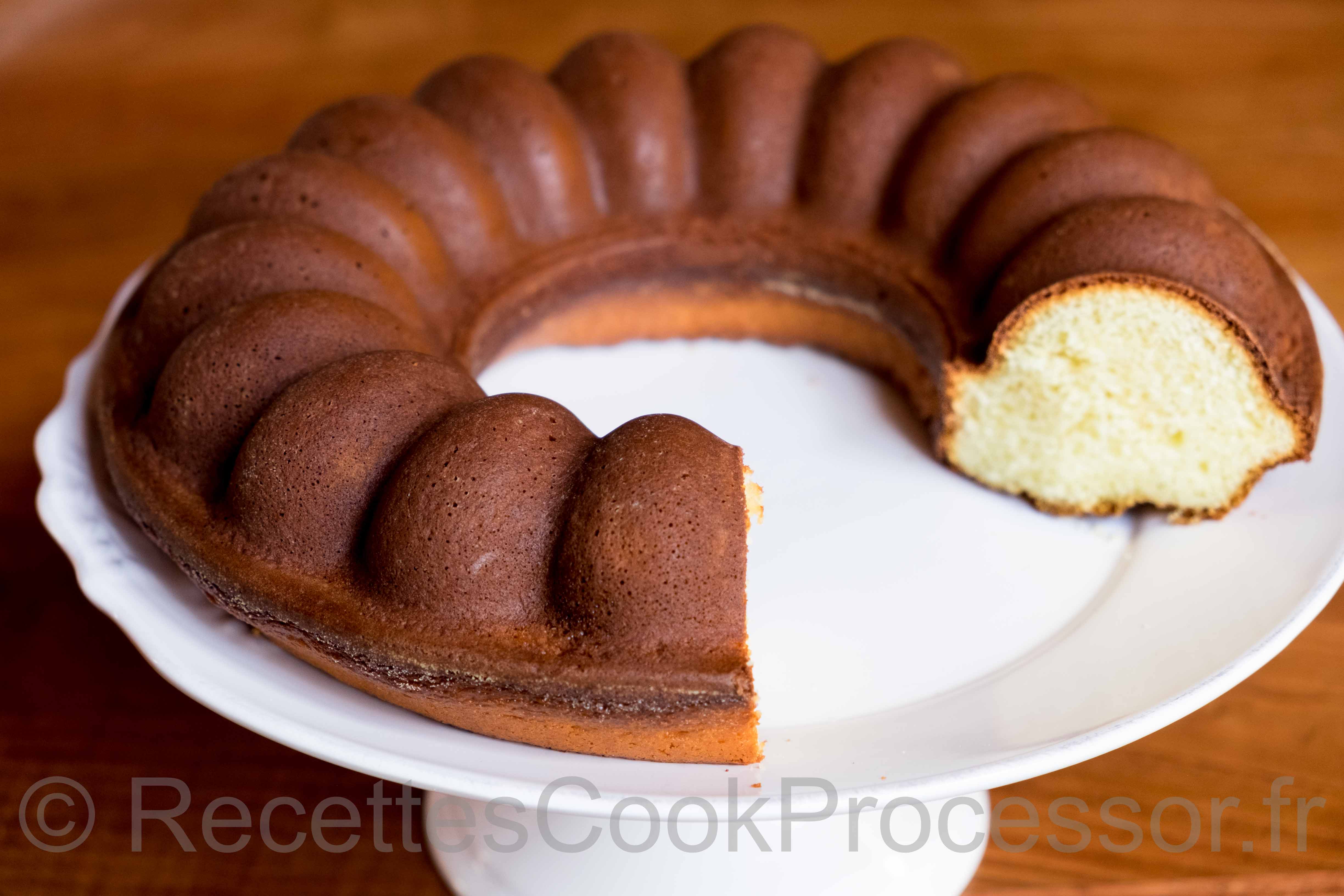 Gateau au Lait Concentré Sucré au Cook Processor de KitchenAid