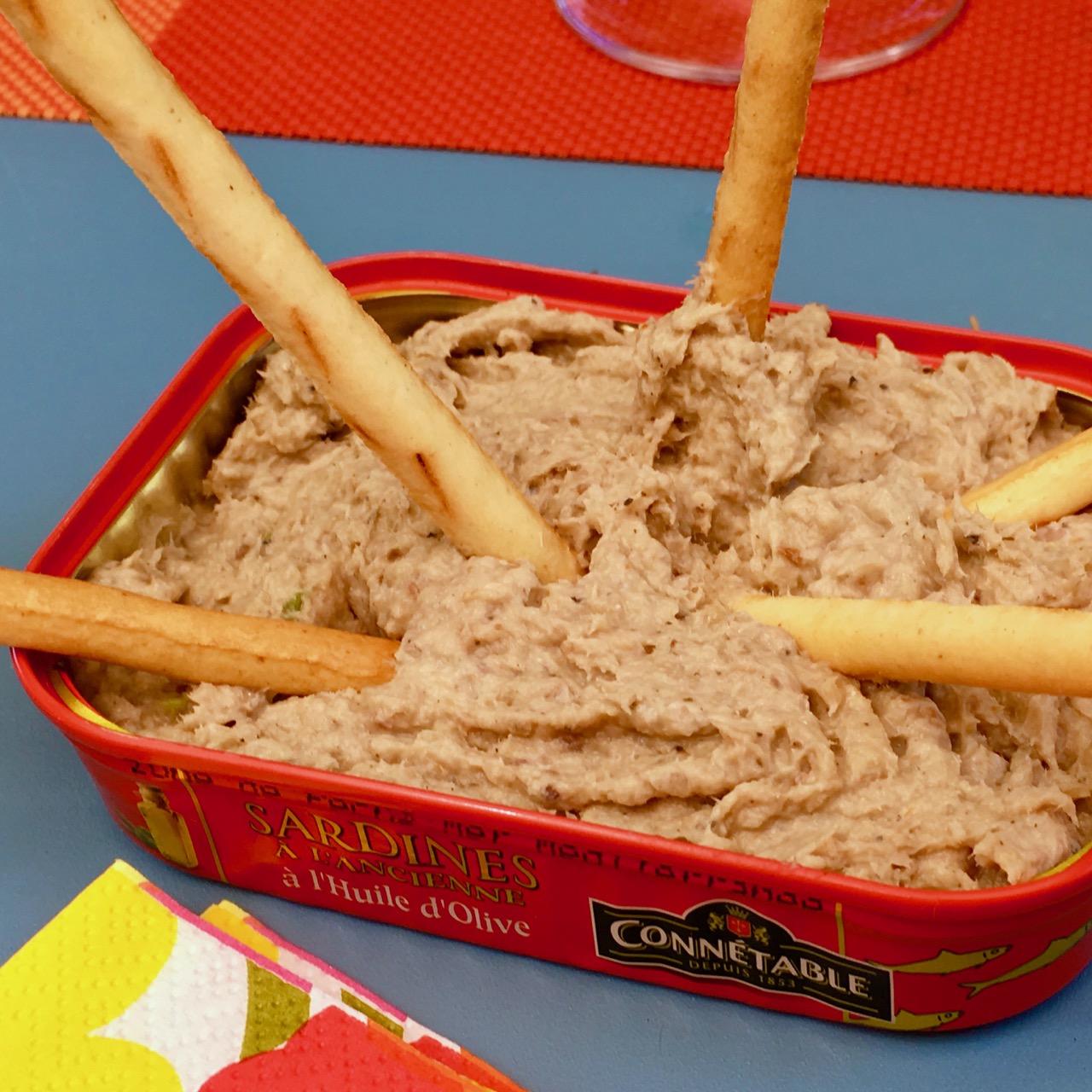 Rillettes de Sardines au Cook Processor KitchenAid