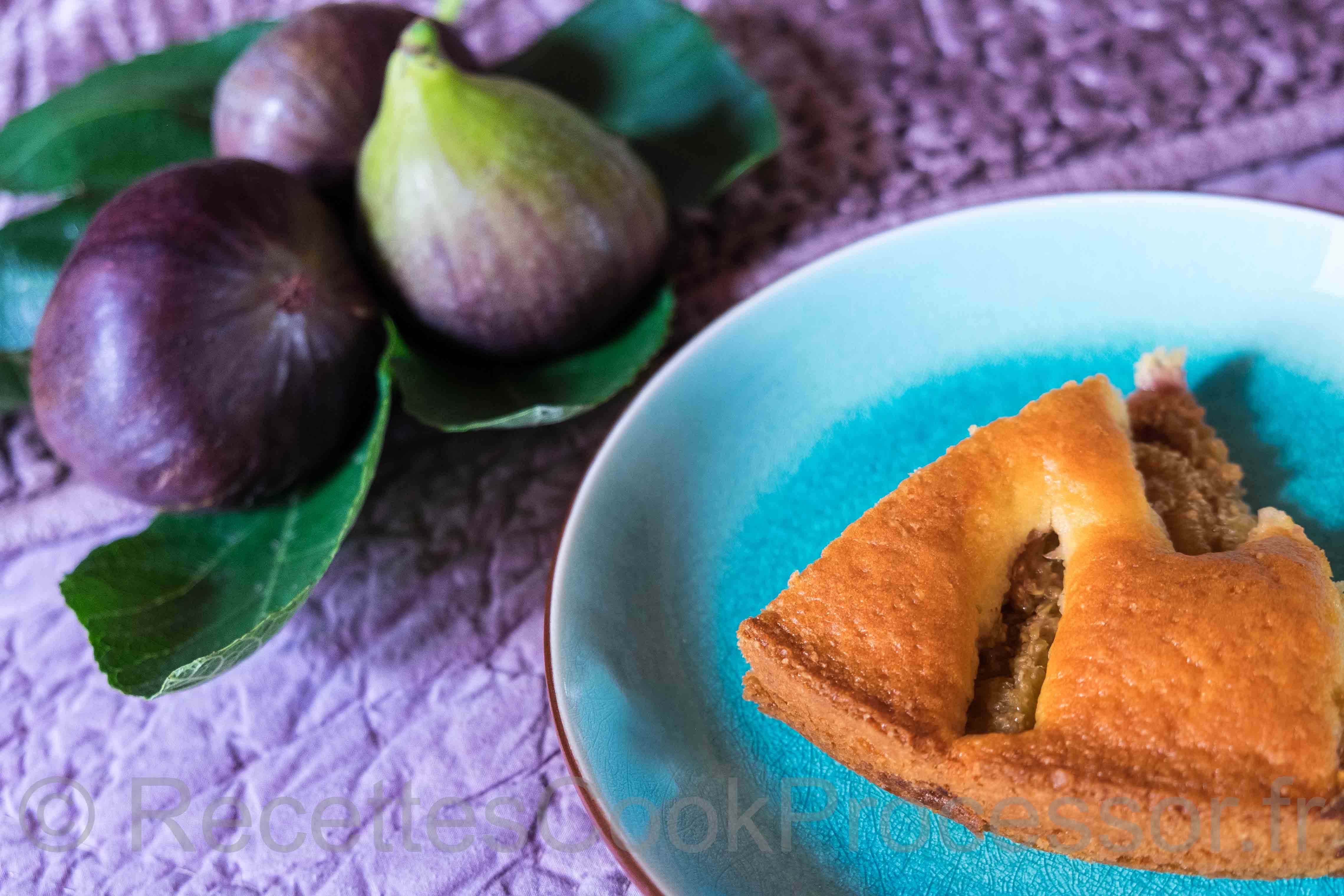 Gateau moelleux aux figues