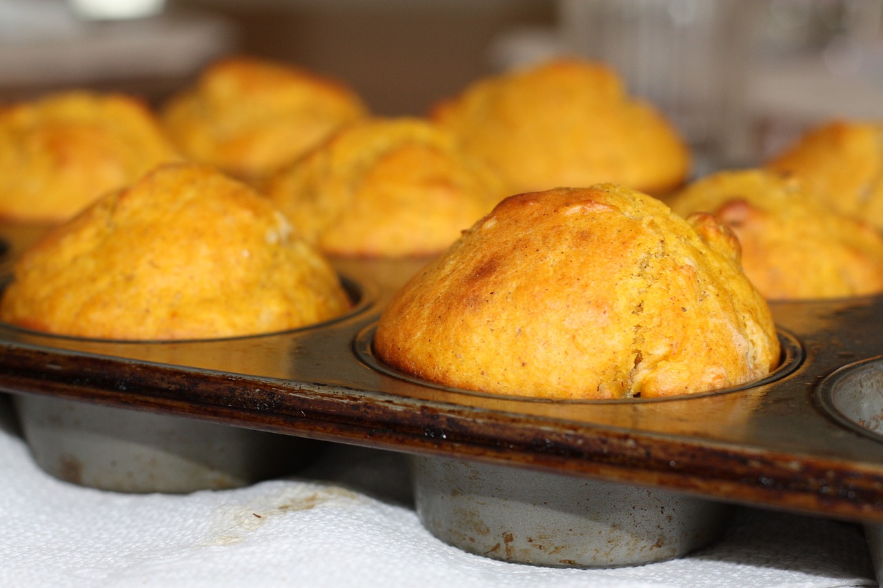 Muffins chèvre, magret et noix