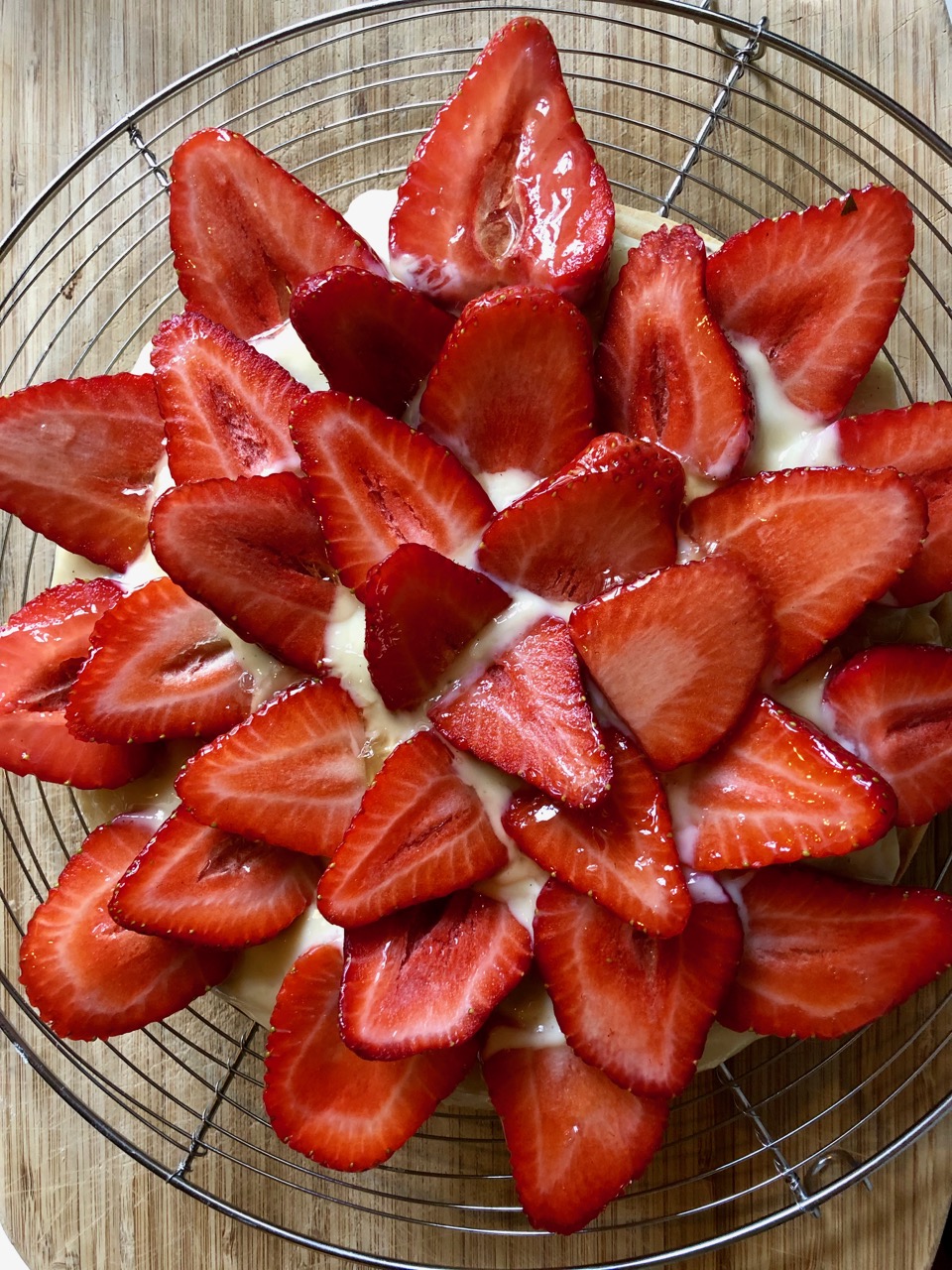 Tarte aux fraises