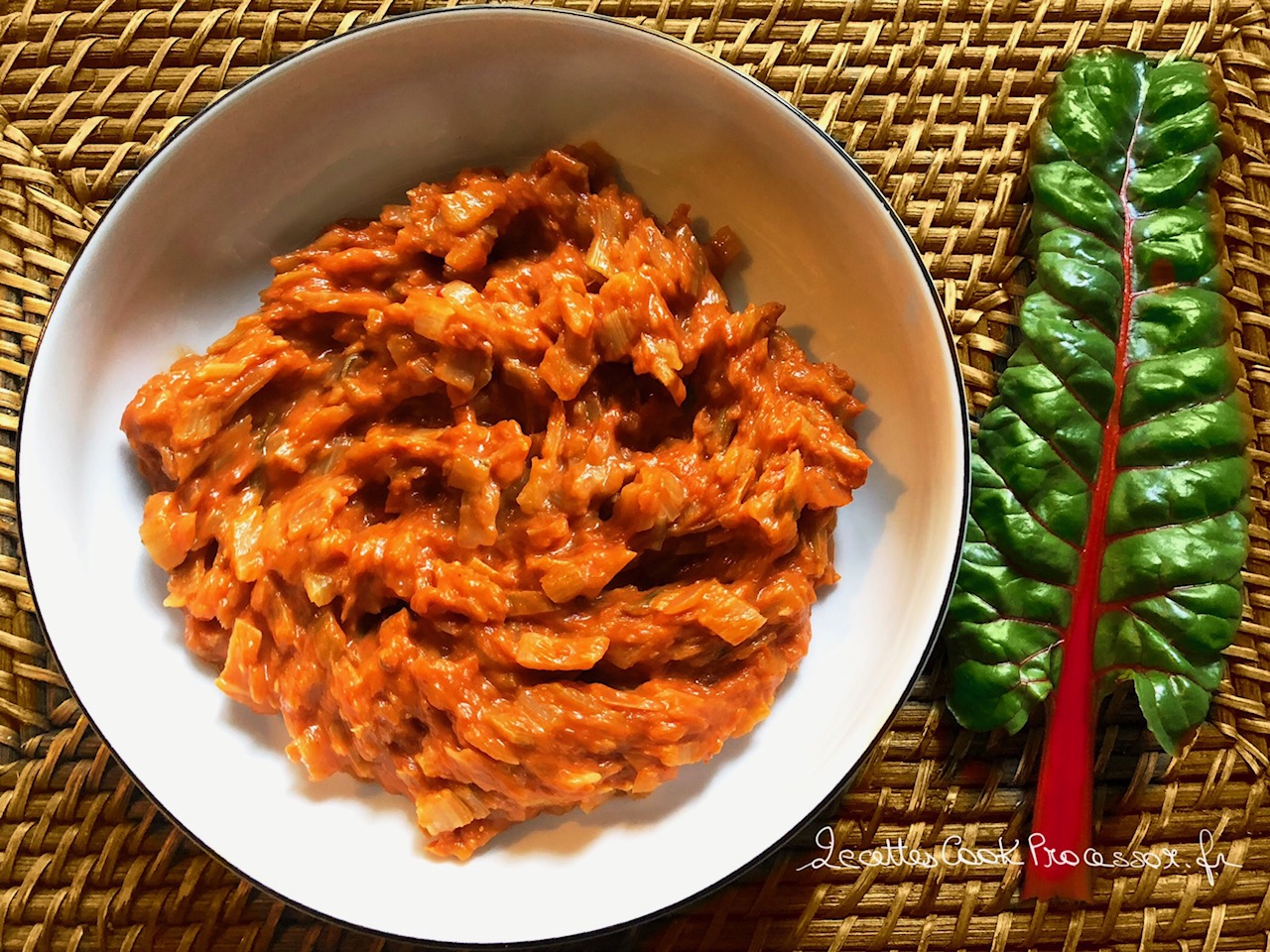 Côtes de blettes aux tomates